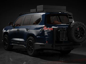 Lexus LX 570 3D Model