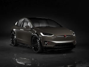 Tesla Model X 3D Модель