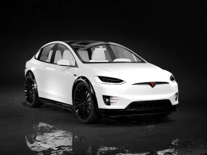 Tesla Model X 3D Model