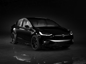 Tesla Model X Modello 3D