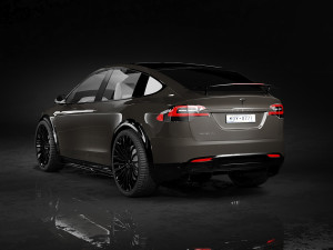 Tesla Model X Modello 3D