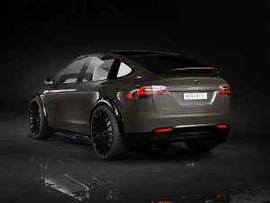 Tesla Model X 3D Model