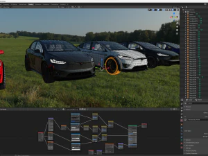 Tesla Model X 3D Model
