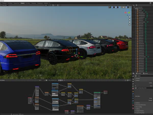 Tesla Model X 3D Model