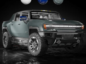 GMC Hummer EV 2024 3D Model