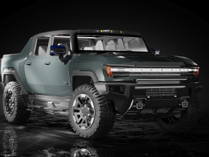 GMC Hummer EV 2024 3D-Modell