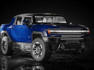 GMC Hummer EV 2024 3D Model