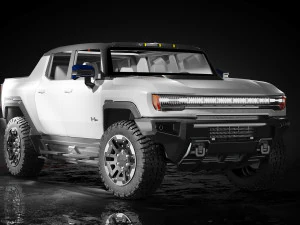 GMC Hummer EV 2024 3D Model