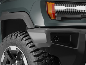 GMC Hummer EV 2024 3D-Modell