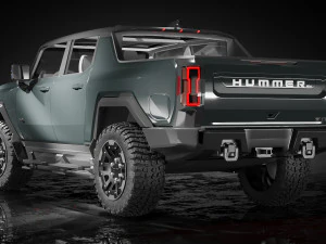 GMC Hummer EV 2024 3D Model