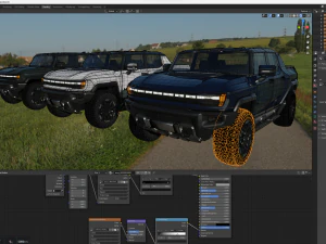 GMC Hummer EV 2024 3D Model