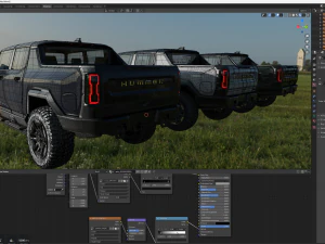 GMC Hummer EV 2024 3D Model