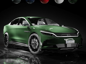 Byd Han 2024 3D Модель