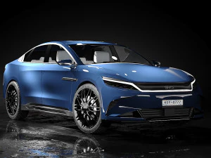 Byd Han 2024 3D Model