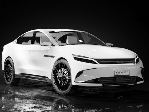 Byd Han 2024 3D मॉडल