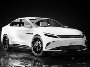 Byd Han 2024 3D Model