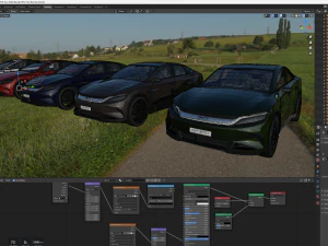 Byd Han 2024 3D Model