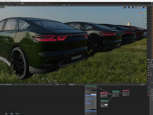 Byd Han 2024 3D Model