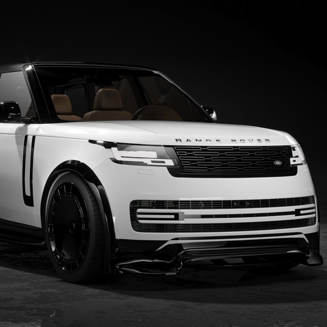 Range rover 2024 3D Model .c4d .max .obj .3ds .fbx .stl .blend 