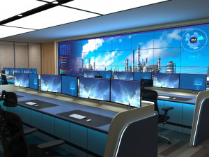 Small monitoring room Model 3D