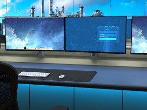 Small monitoring room Model 3D