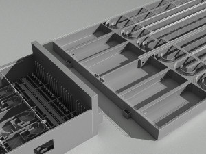 Sewage treatment plant facilities Model 3D