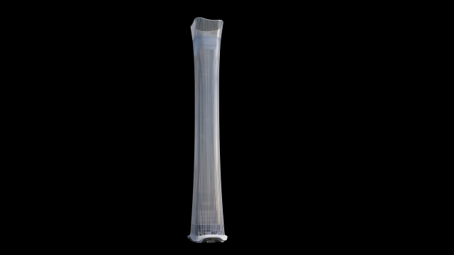 China Zun beijing Modelo 3D .c4d .max .obj .3ds .fbx .stl .blend 