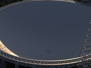 FAST tianyan chinese telescope Modelo 3D