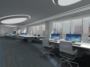 Modern office Model 3D