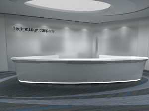 Modern office Model 3D