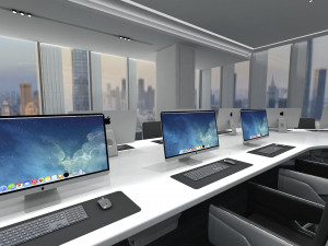 Modern office Model 3D