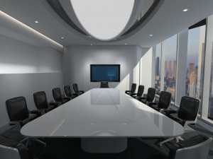 Modern office Model 3D