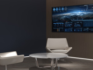 Front desk 3D Model