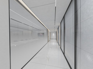 Modern conference room Model 3D