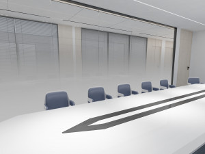 Modern conference room Model 3D