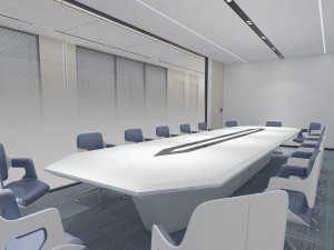 Modern conference room Model 3D