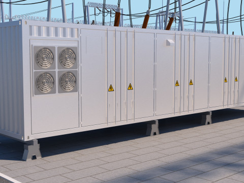 Substation Model 3D