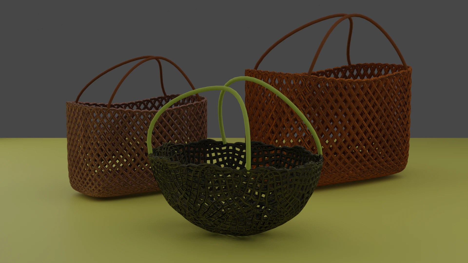 BASKET 3D Model .c4d .max .obj .3ds .fbx .stl .blend 