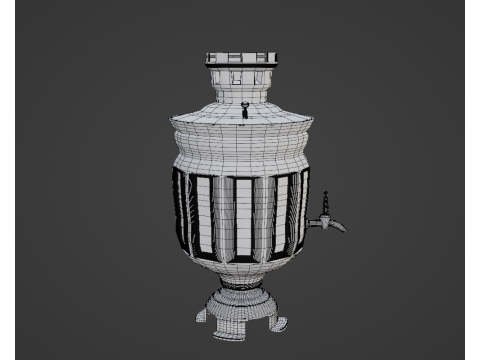 Samovar 3D 모델