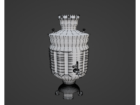 Samovar 3D 모델