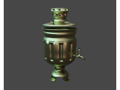 Samovar 3D 모델