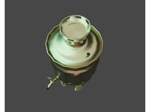Samovar 3D 모델