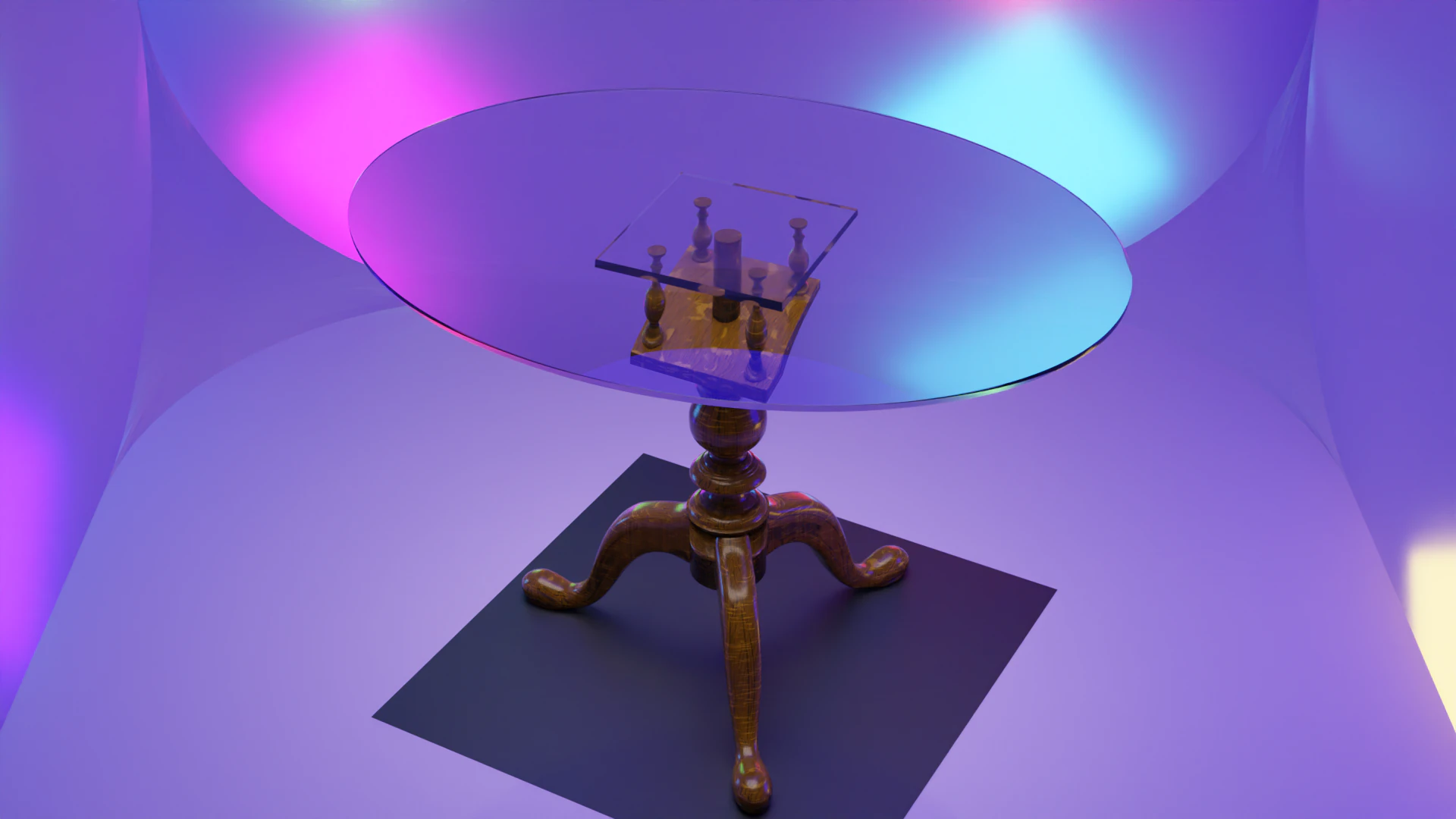 Table 3D Model .c4d .max .obj .3ds .fbx .stl .blend 