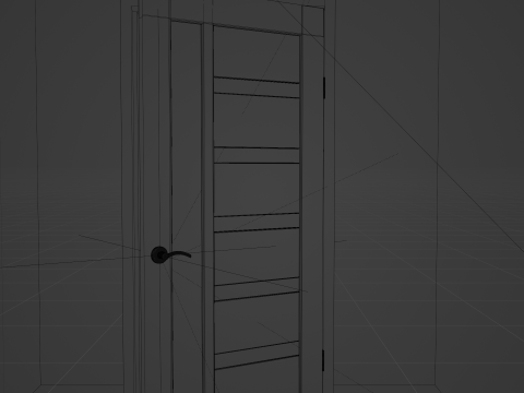 Door 3D 모델