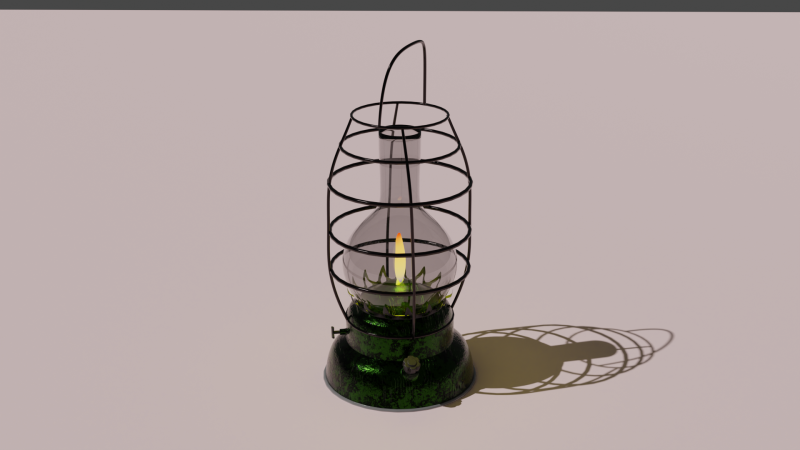 Kerosena lamp 3D 모델 .c4d .max .obj .3ds .fbx .stl .blend 