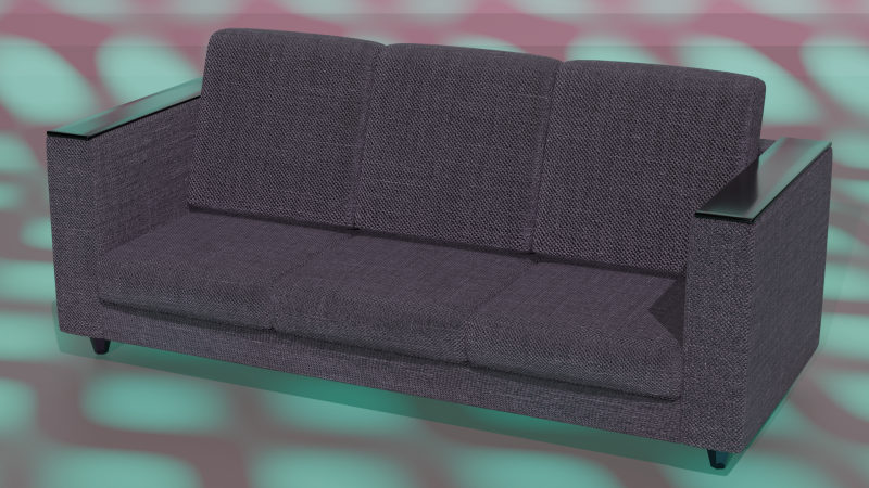 Modern Sofa 3D 모델 .c4d .max .obj .3ds .fbx .stl .blend