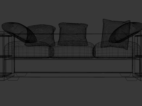 ComfortSofa 3Dモデル