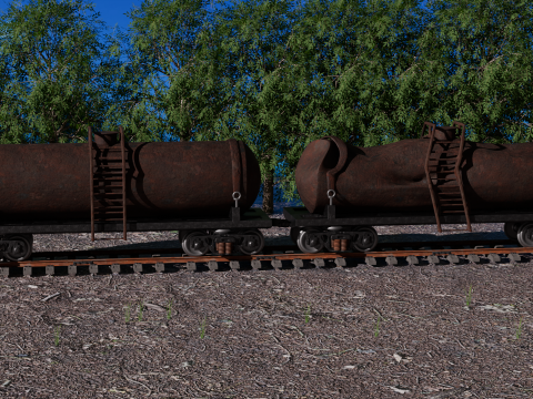 Carriages 3D Model