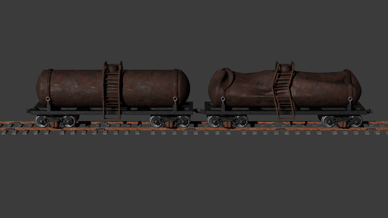 Carriages 3D Model .c4d .max .obj .3ds .fbx .stl .blend 