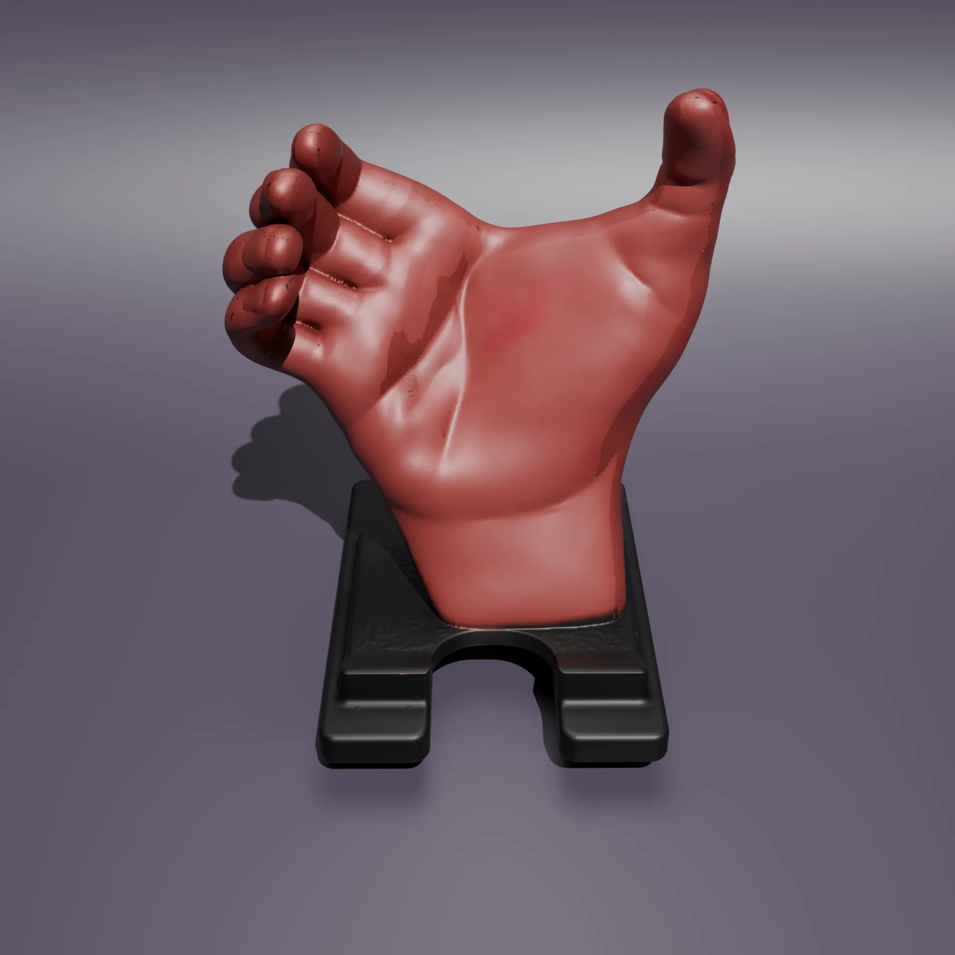 Phone holder 3D Print Model .c4d .max .obj .3ds .fbx .stl .blend 